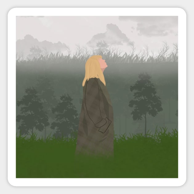 taylor in the forest woods photo shoot fan art Sticker by senaeksi